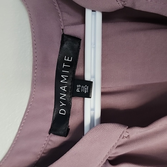 DYNAMITE light purple mauve summer dress ladies small - Picture 3 of 5